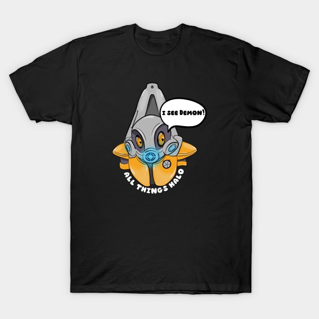 I see Demon - Grunt T-Shirt by All Things Halo